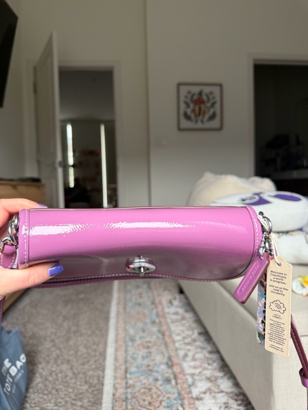 Coachtopia/Coach Wavy Dinky - Lilac Berry - Picture 4 of 11